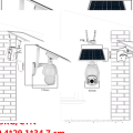 Sim Card Puipuiga i fafo 4g Solar Camera